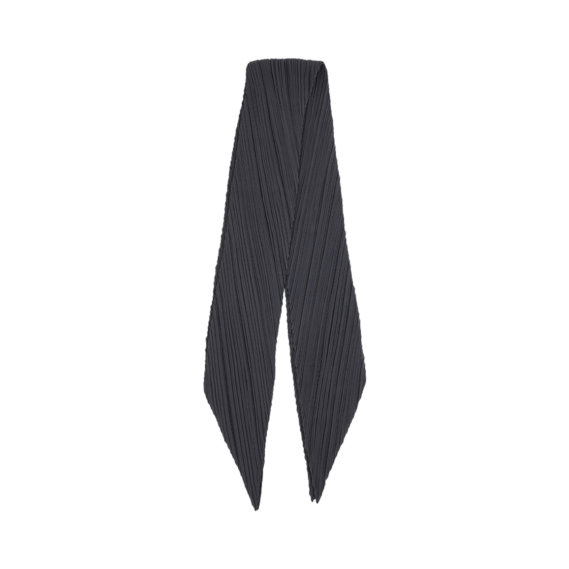 PP59-AD161-12 (W) Pleats Please Issey Miyake Basic Scarf Gunmetal