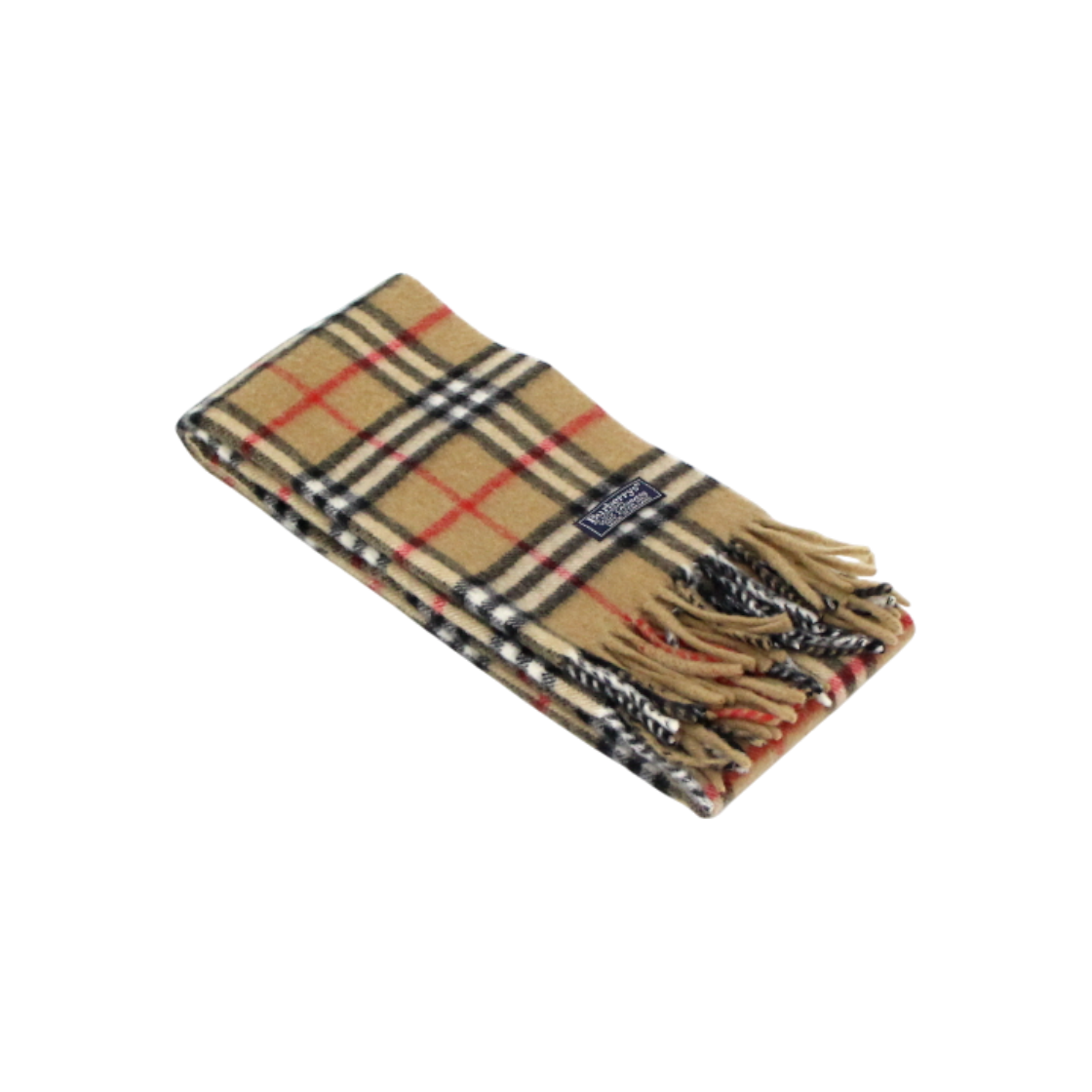 버버리 브라운 체크 캐시미어 스카프 aa57586(Burberry Brown Check Cashmere Scarf)