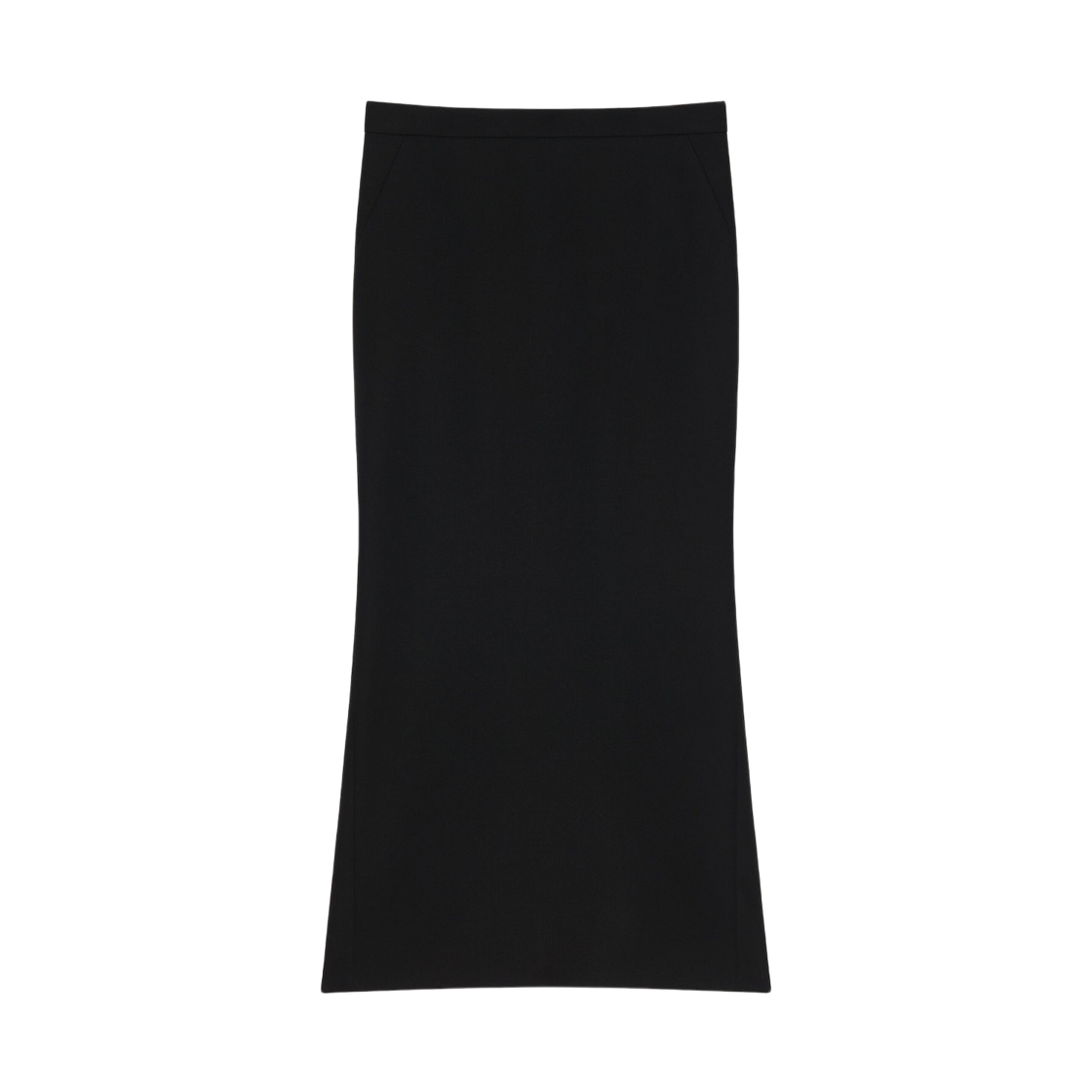 (W) 지방시 크레이프 미디 스커트 블랙((W) Givench Crepe Midi Skirt Black)