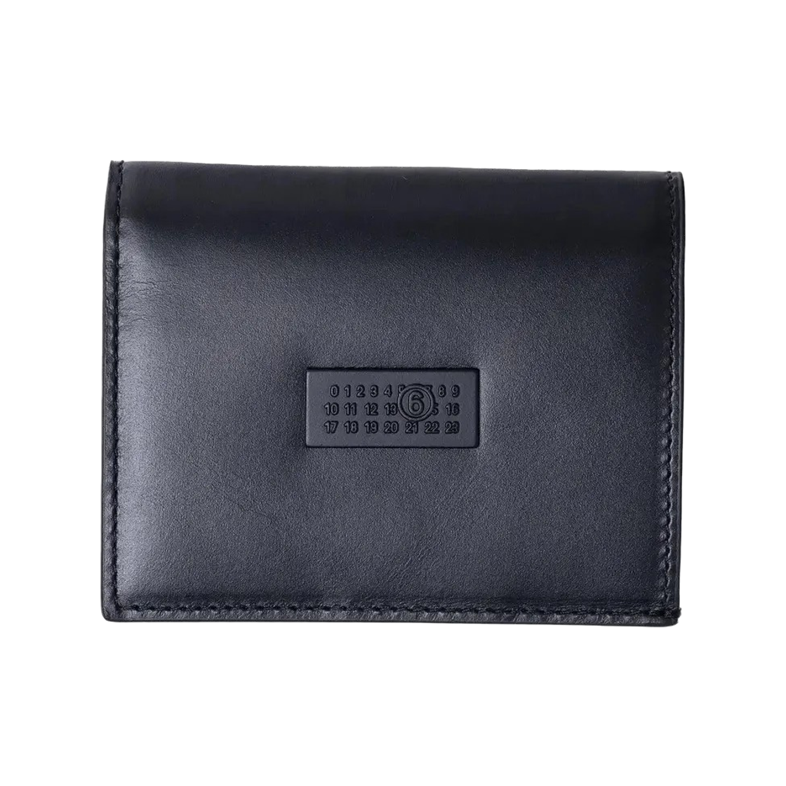 SA5UI0015P8622T8013 MM6 Maison Margiela Numeric Bi-Fold Wallet Black