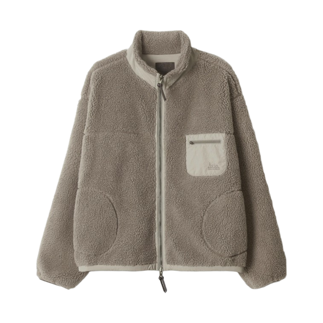 - (W) Aviemuah Reversible Fleece Jacket Etoffe