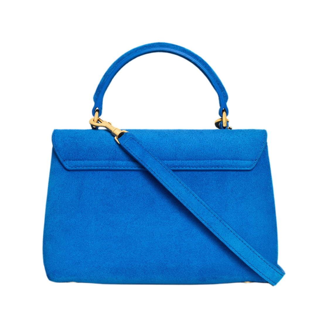 셀린느 틴 니노 백 스웨이드 카프스킨 울트라 블루(Celine Teen Nino Bag in Suede Calfskin Ultra Blue) - 3