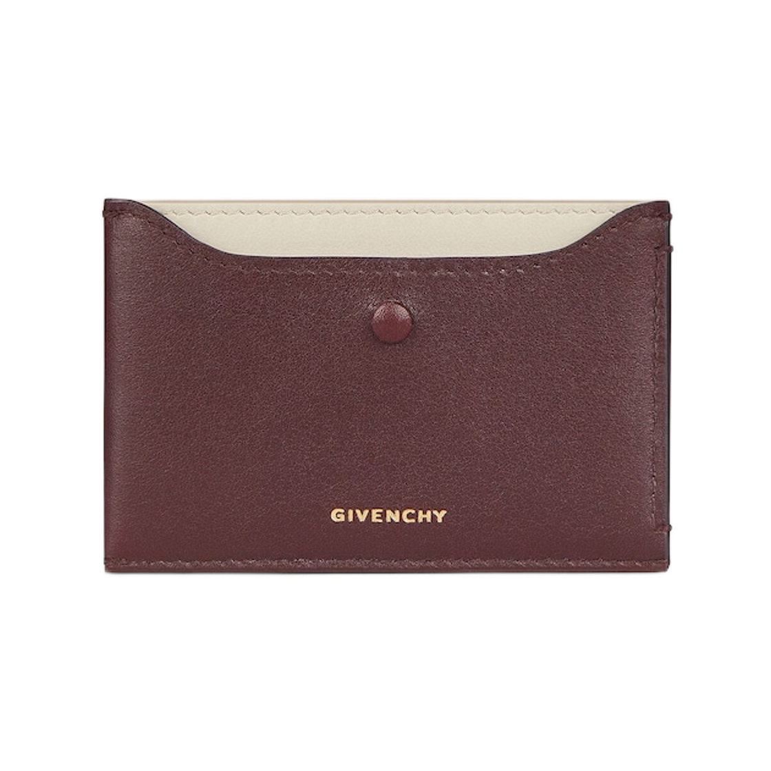 지방시 샤이니 레더 데이 카드 홀더 버건디(Givenchy Shiny Leather Day Card Holder Burgundy) - 1