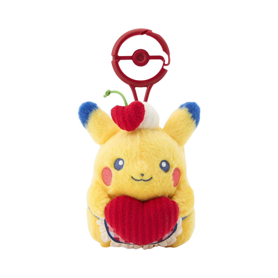 - Pokemon Center Mascot Keyring Pikachu Diner Heart