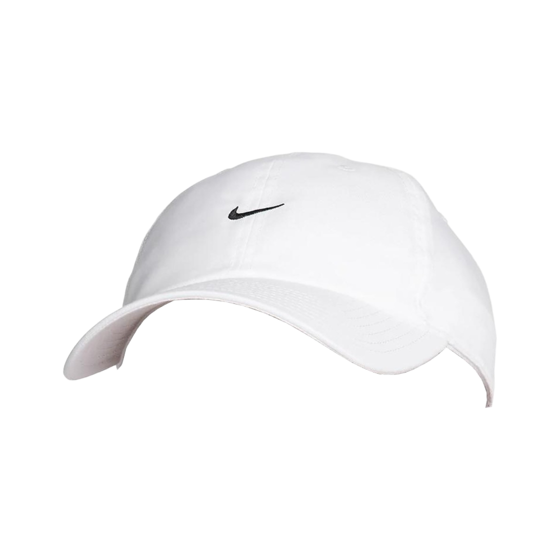 HF5045-100 Nike Club Unstructured Swoosh Cap White Black