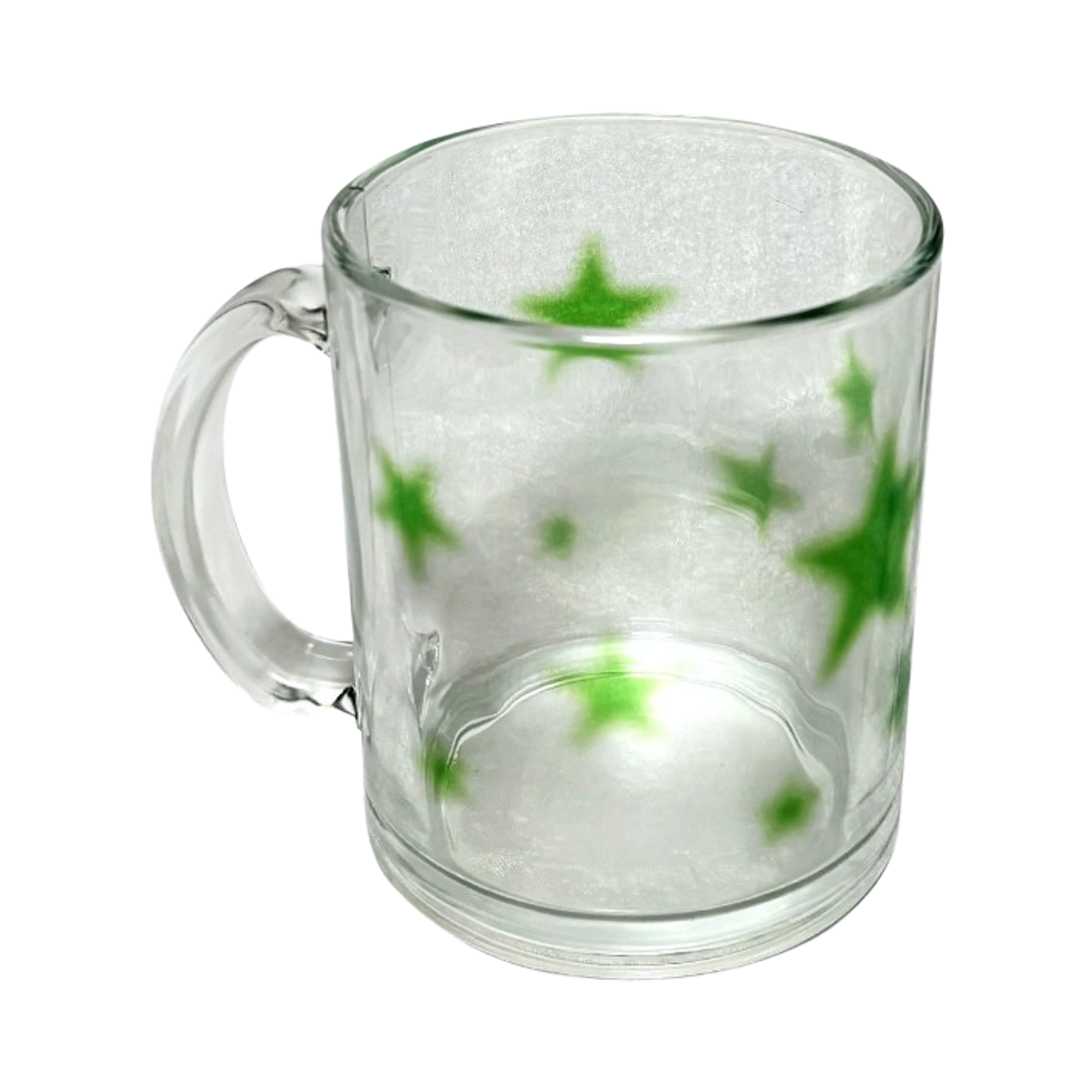 ylwmug24993994 [3% 포인트 적립] you like what  Green Star Glass Mug (Gloss)
