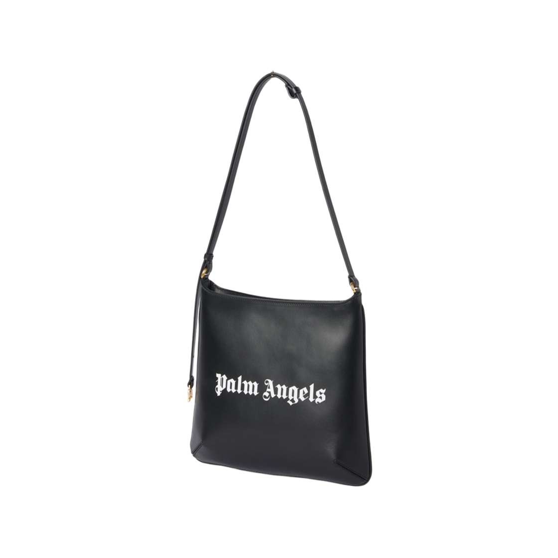 팜엔젤스 로고 레더 조르지나 라지 블랙(Palm Angels Logo Leather Giorgina Large Black) - 2