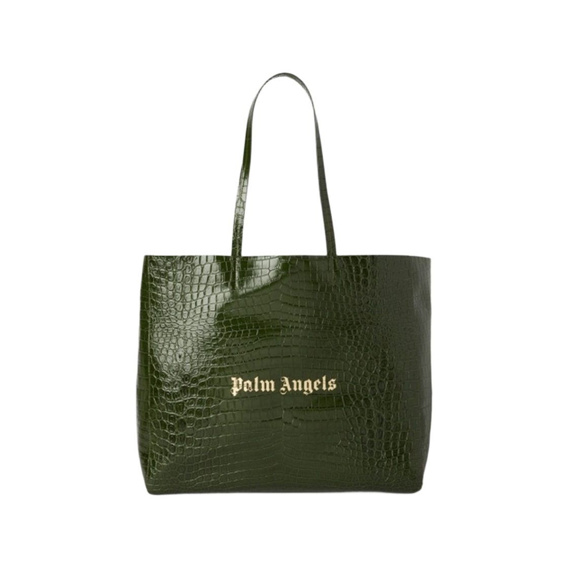 P9G4MPB49 Palm Angels Palm Shopping Bag M Green