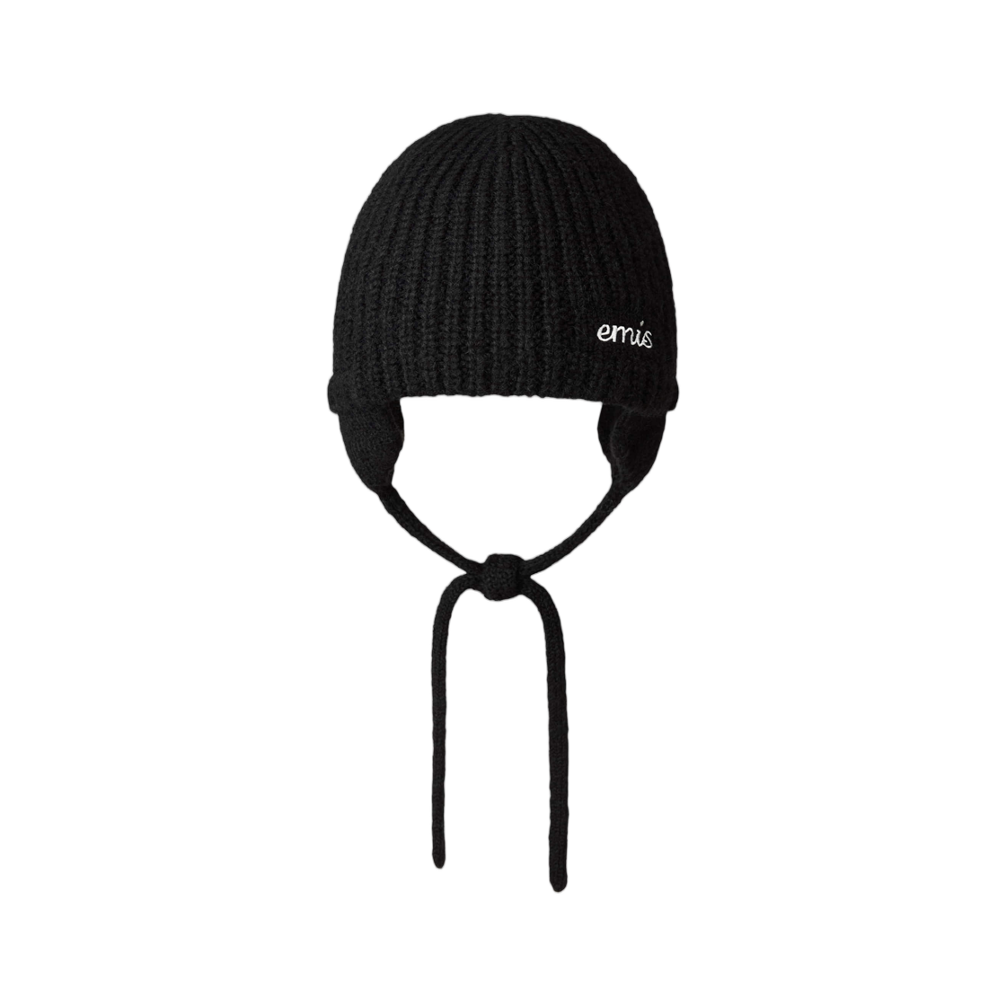 이미스 이어머프 비니 블랙(Emis Earmuff Beanie Black) - 1