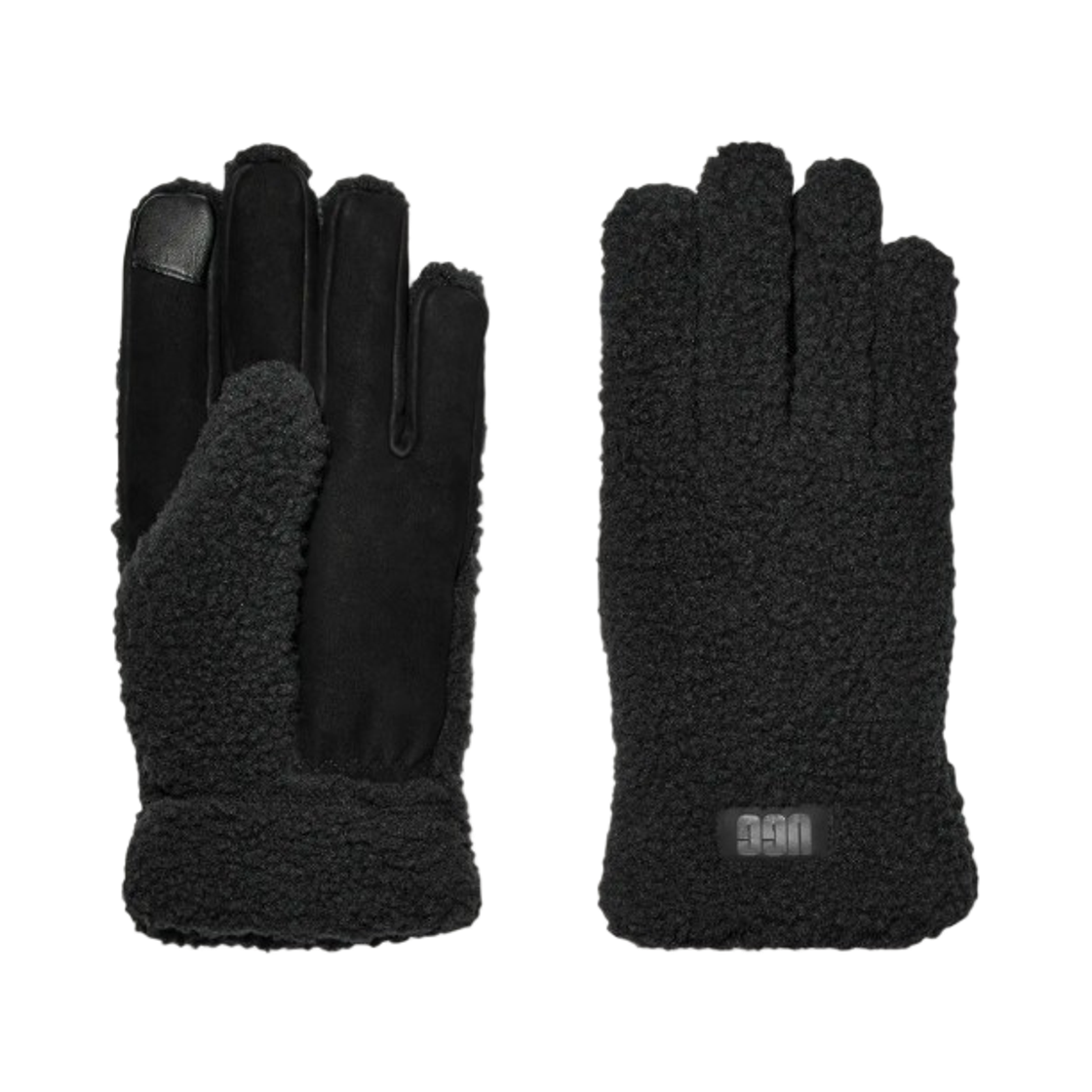 어그 플러프 글러브 블랙(UGG Fluff Glove Black)