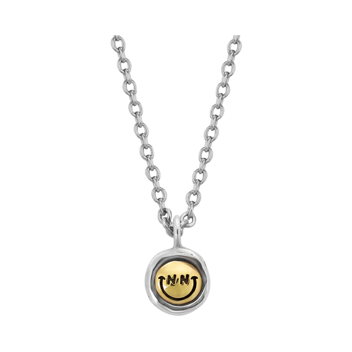 NONENON-119 Nonenon Fried Smile Necklace Silver925 L