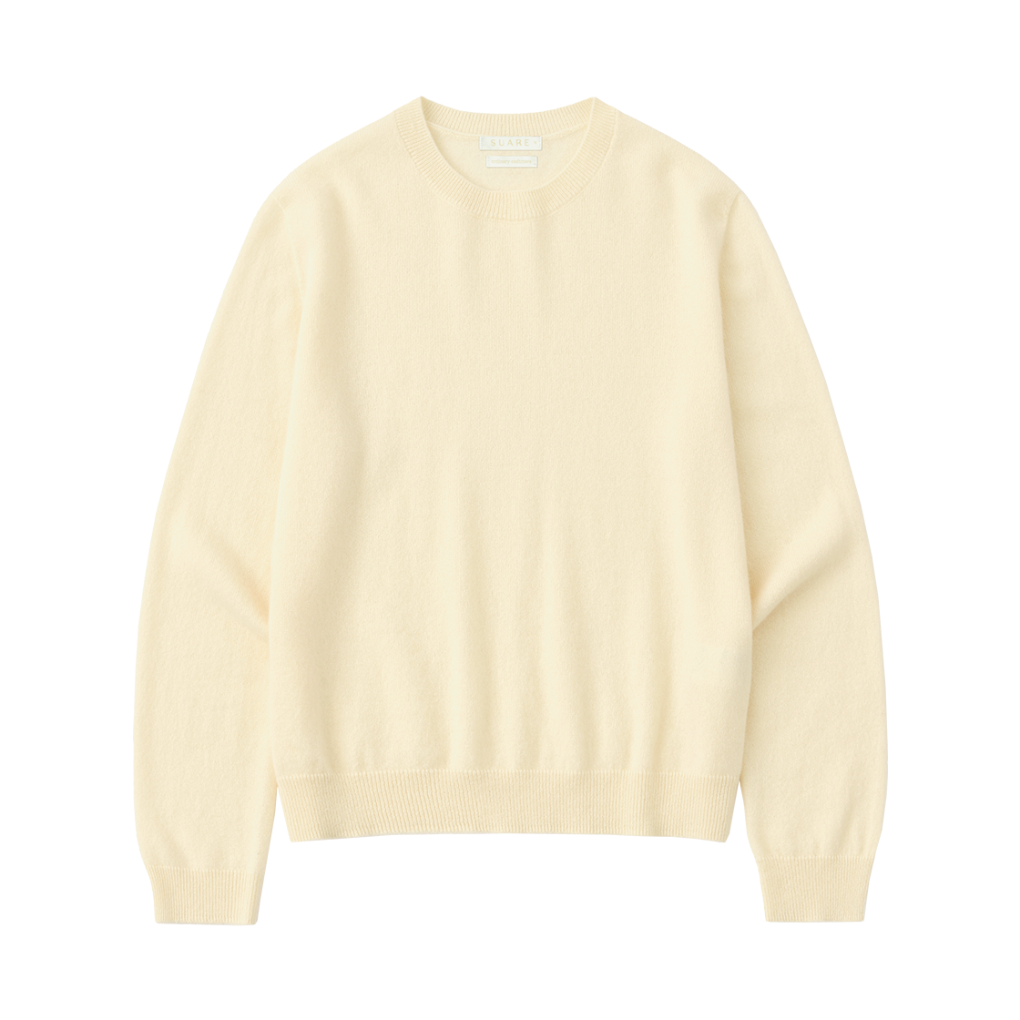 SBDAWLKN011BT Suare women cashmere 100 wholegarment knit butter