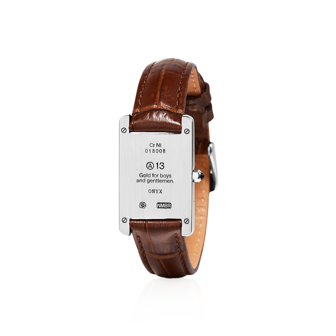 넘버링 #1901 A13 워치 브레이슬릿 브라운/실버(NUMBERING #1901 A13 Watch Bracelet Brown/Silver)