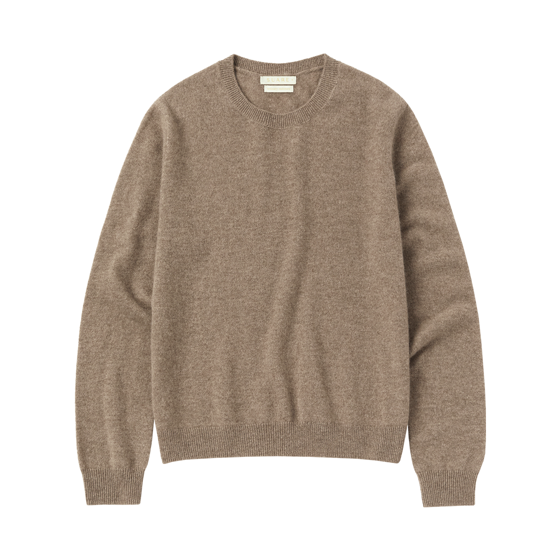 SBDAWLKN011BE Suare women cashmere 100 wholegarment knit beige