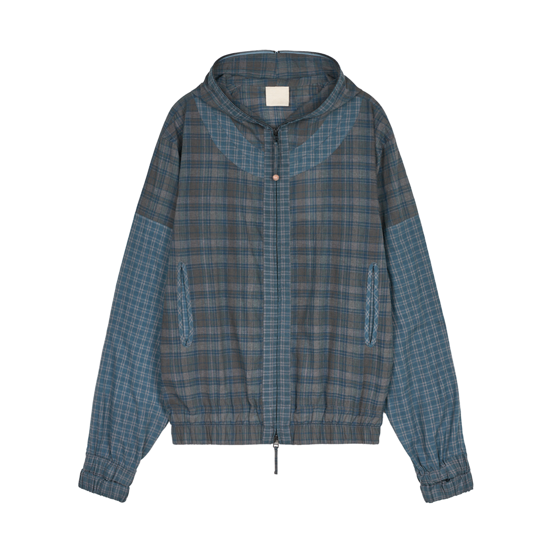지안 예 후디 블루 - 25FW(Jian Ye Hoodie Blue - 25FW)