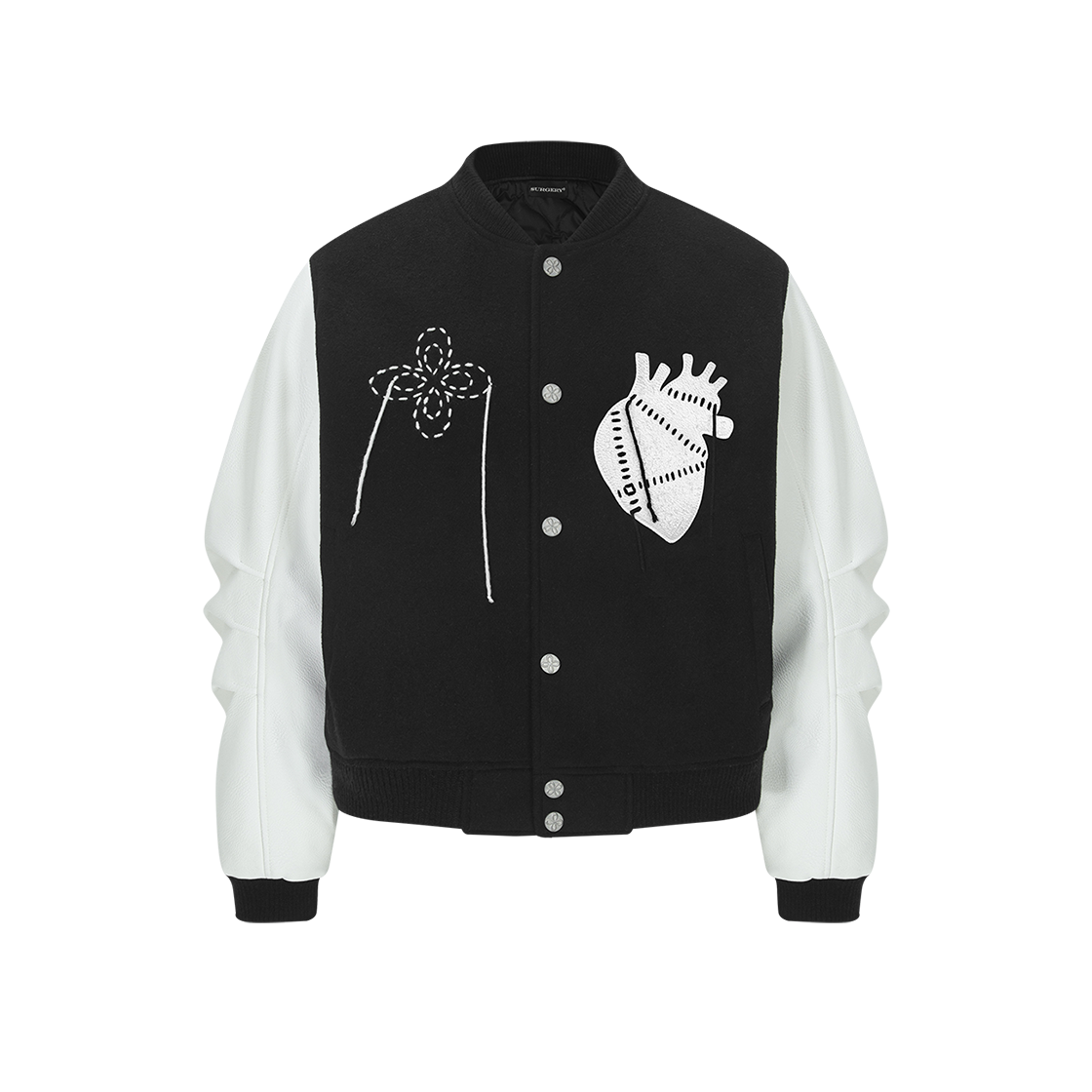 S05919 Surgery Clover Pulse Varsity Jacket