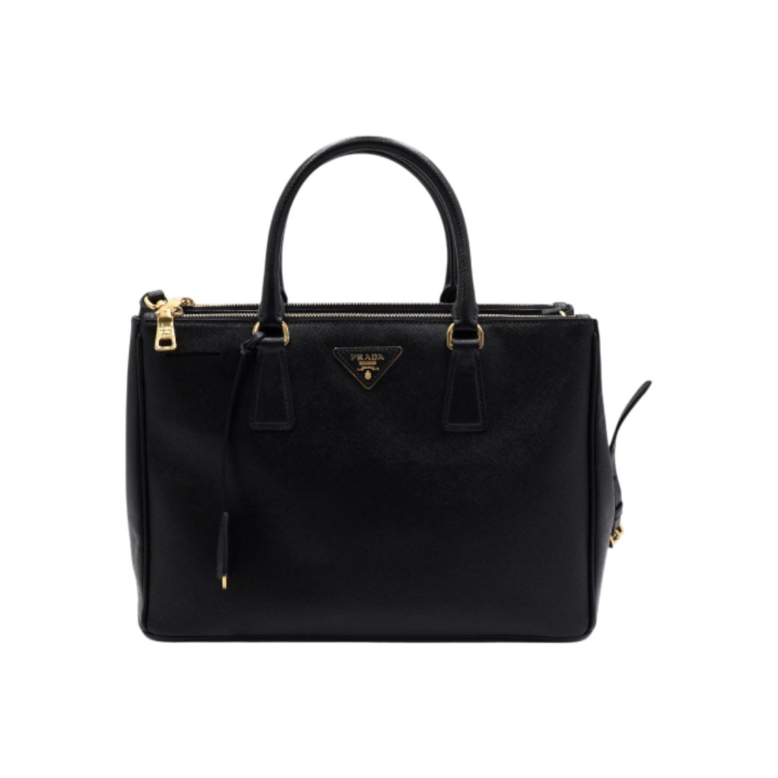 ITCBQ84NSPWI Prada BN2274 Saffiano Lux Black Tote and Shoulder Bag