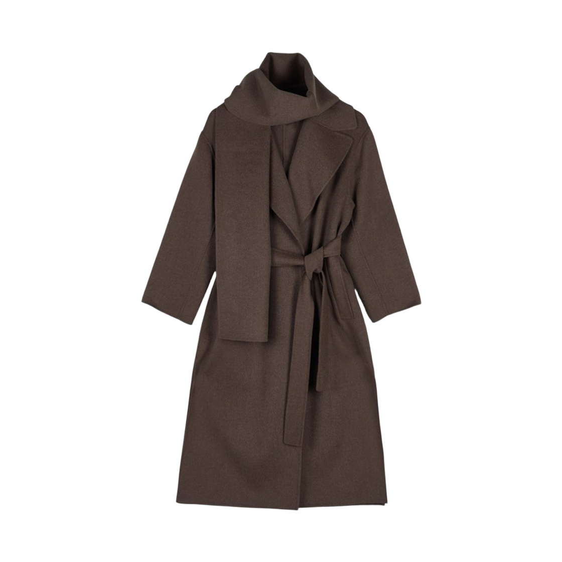 (W) S 막스마라 쿠오레 버진 울 코트 마론((W) S Max Mara Cuore Virgin Wool Coat Marrone) - 1