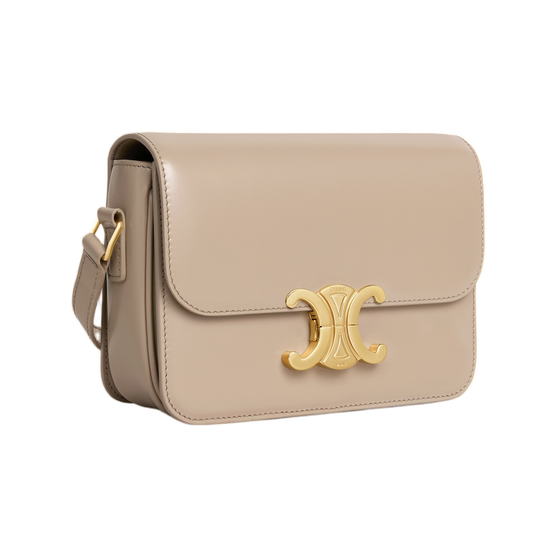 셀린느 틴 트리옹프 백 샤이니 카프스킨 사파리(Celine Teen Triomphe Bag in Shiny Calfskin Safari) - 2