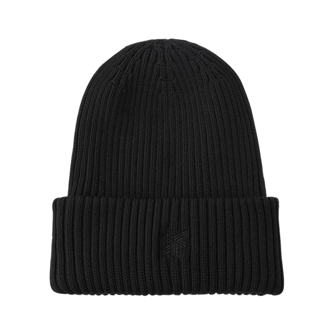 골드윈 골드윈 로고 니트 캡 블랙(Goldwin Goldwin Logo Knit Cap Black)