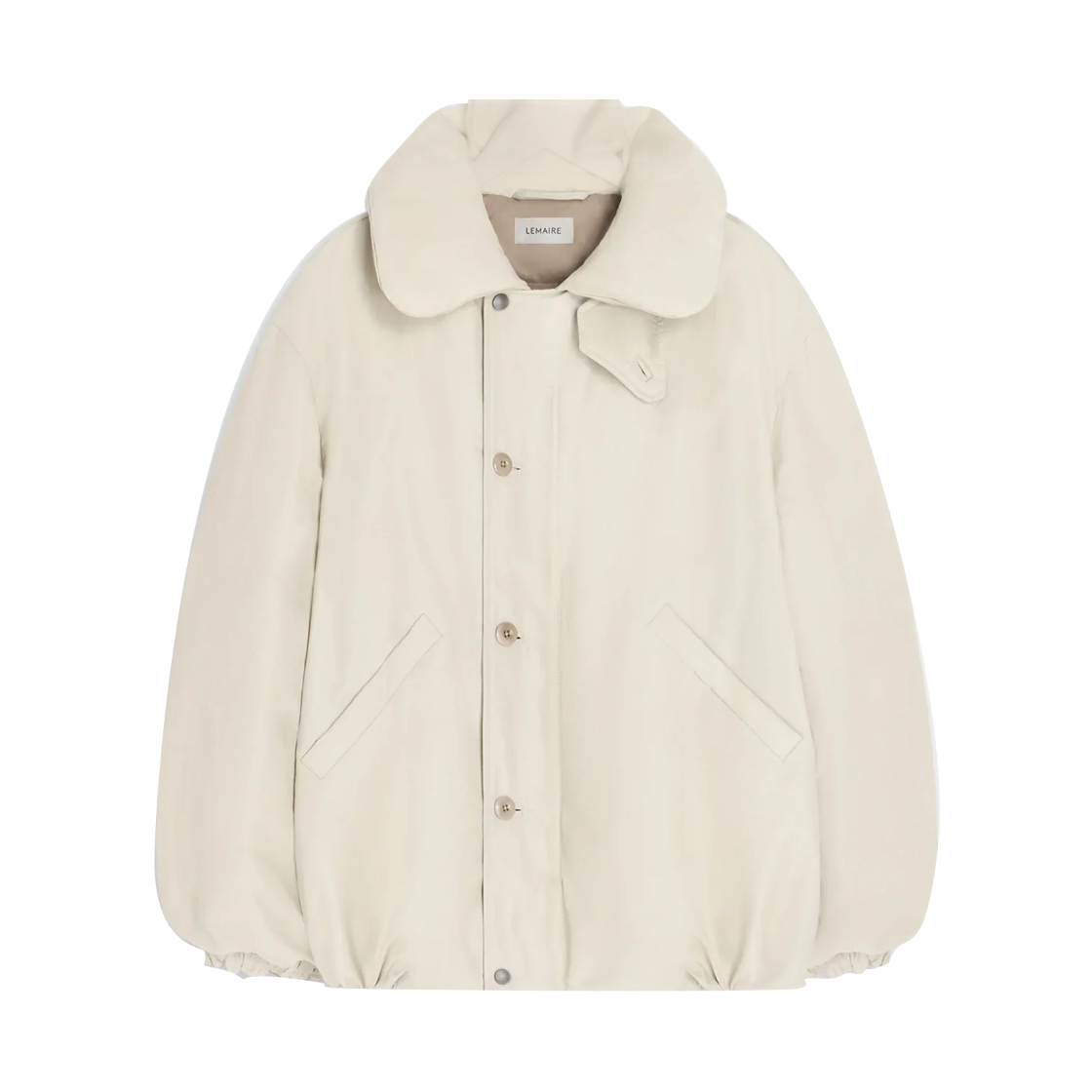 OW1164-LF1019-050 Lemaire Puffer Blouson Bone