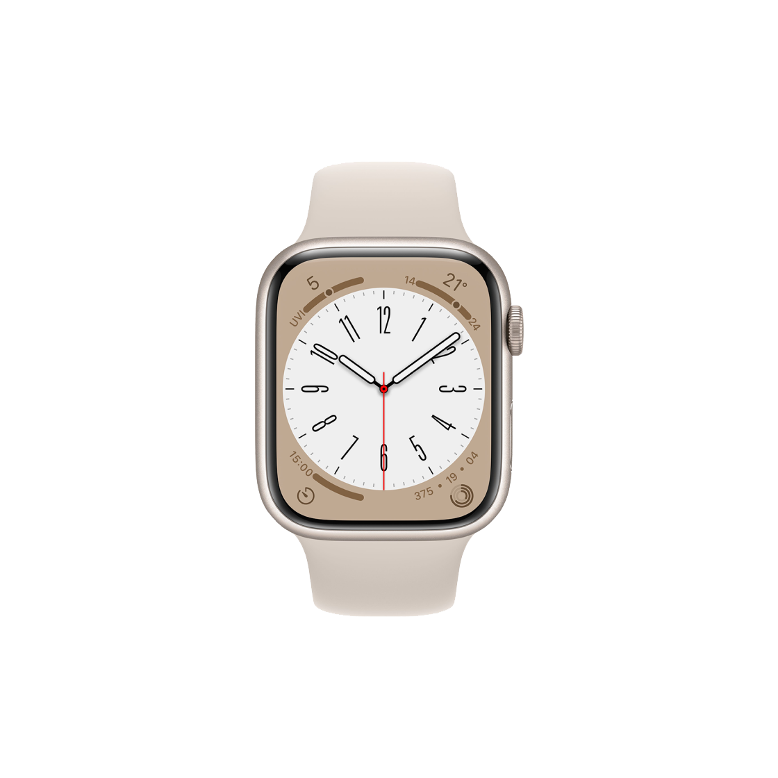 [S등급] 리퍼비시 애플워치 8시리즈 45mm 셀룰러 32기가 골드 (스틸)(Refurbished Apple Watch Series 8 45mm Cellular 32GB Gold (Stainless Steel))