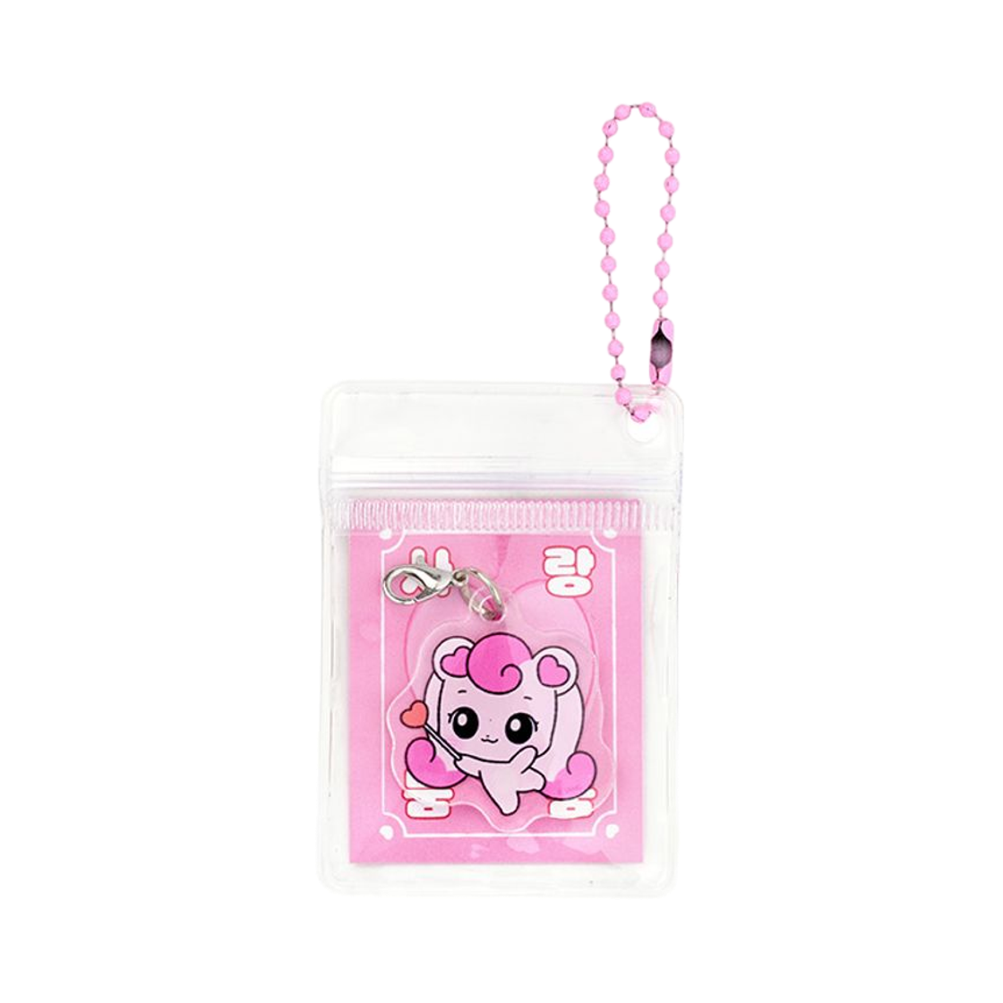 캐치! 티니핑 하츄생활 럭키 참 키링 하츄핑(Catch! Teenieping Laid-back Days Lucky Charm Keyring Heartsping)