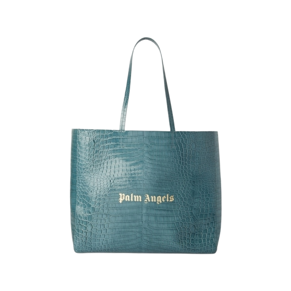팜엔젤스 팜 쇼핑 백 M 블루(Palm Angels Palm Shopping Bag M Blue)