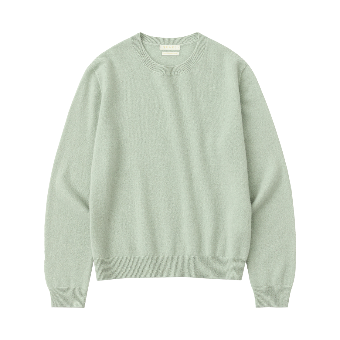 SBDAWLKN011MT [예약배송] Suare women cashmere 100 wholegarment knit mint