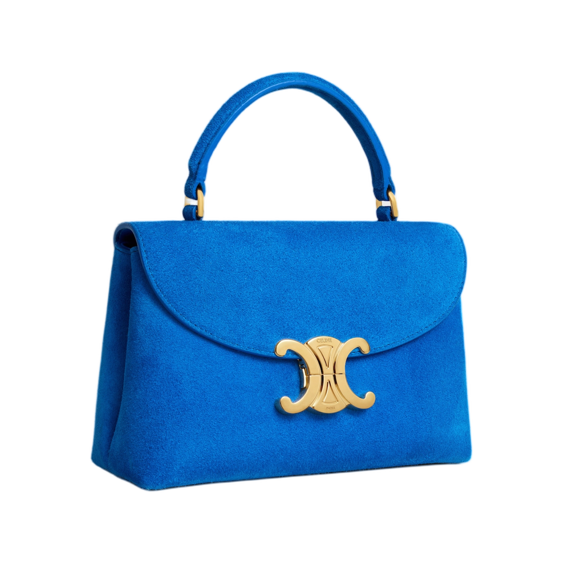 셀린느 틴 니노 백 스웨이드 카프스킨 울트라 블루(Celine Teen Nino Bag in Suede Calfskin Ultra Blue) - 2
