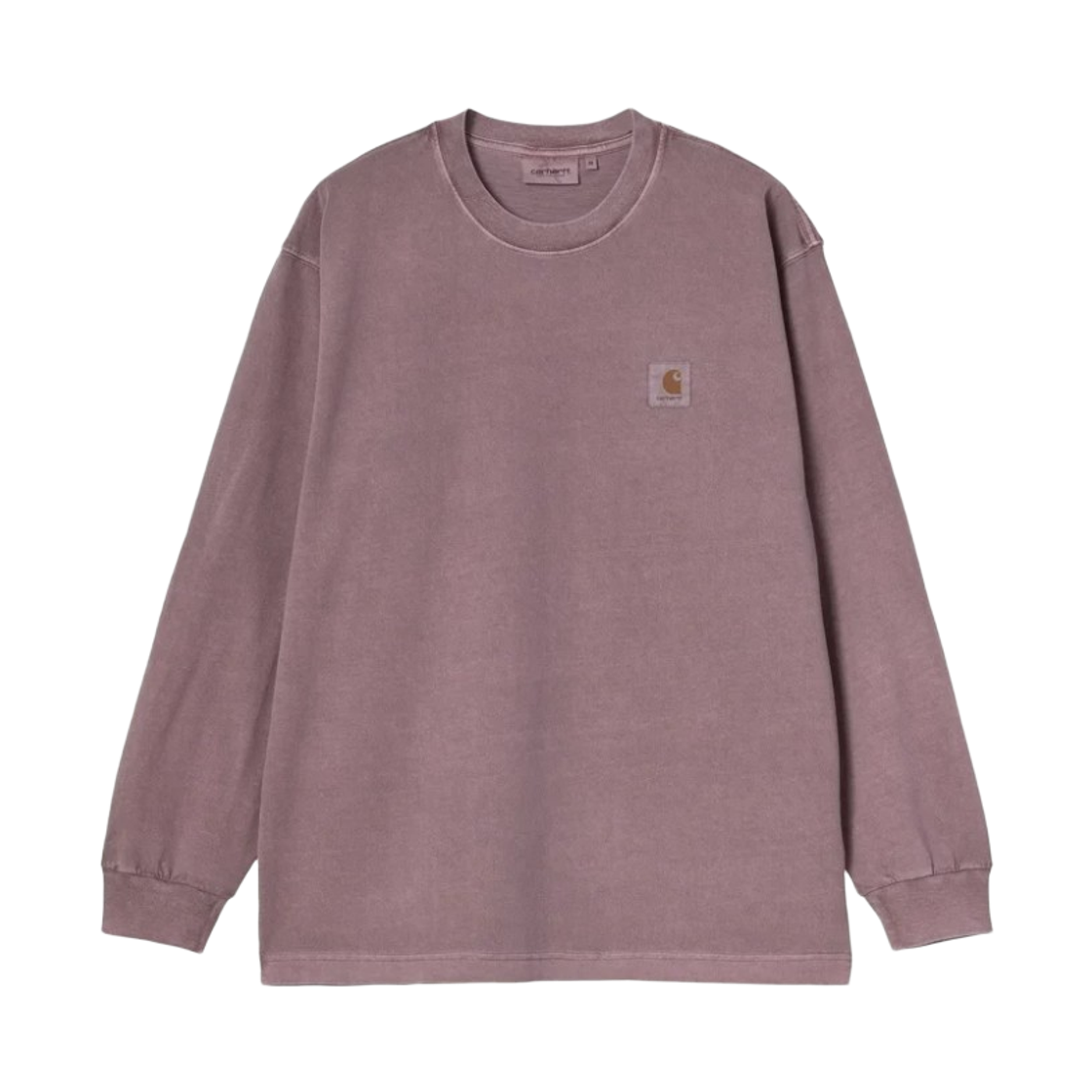 I030779-33I-GD Carhartt WIP Vista Long Sleeve T-Shirt Phlox Garment Dyed