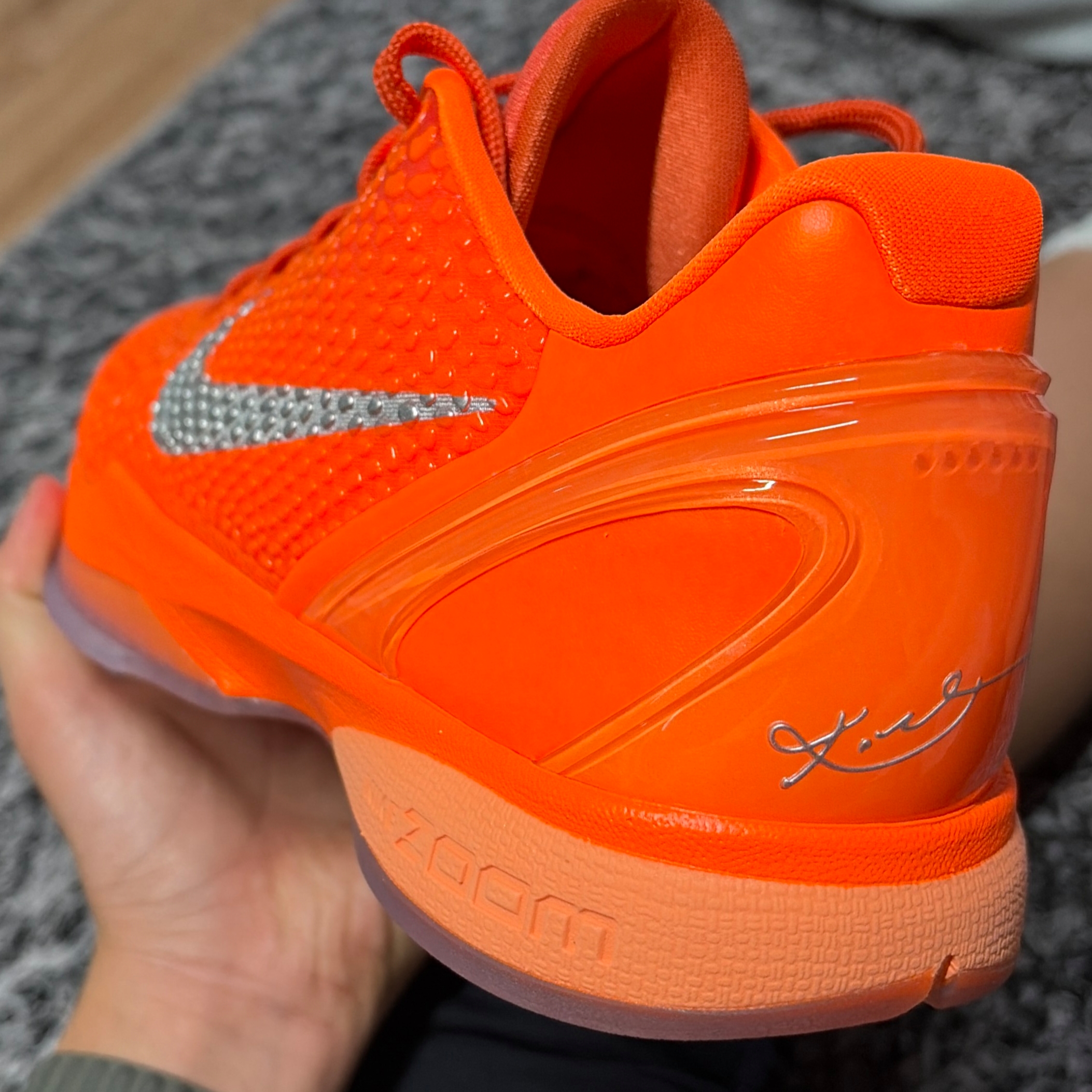 Nike Kobe 6 Protro Total Orange 착용 스타일 - 2