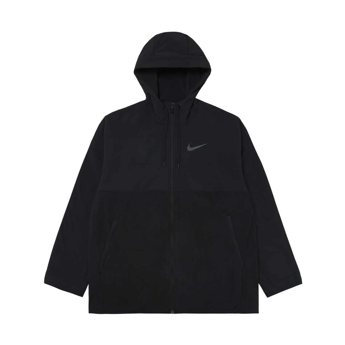 DD2128-010 Nike Therma-Fit Winterized Full Zip Training Hooded Jacket Black - US/EU
