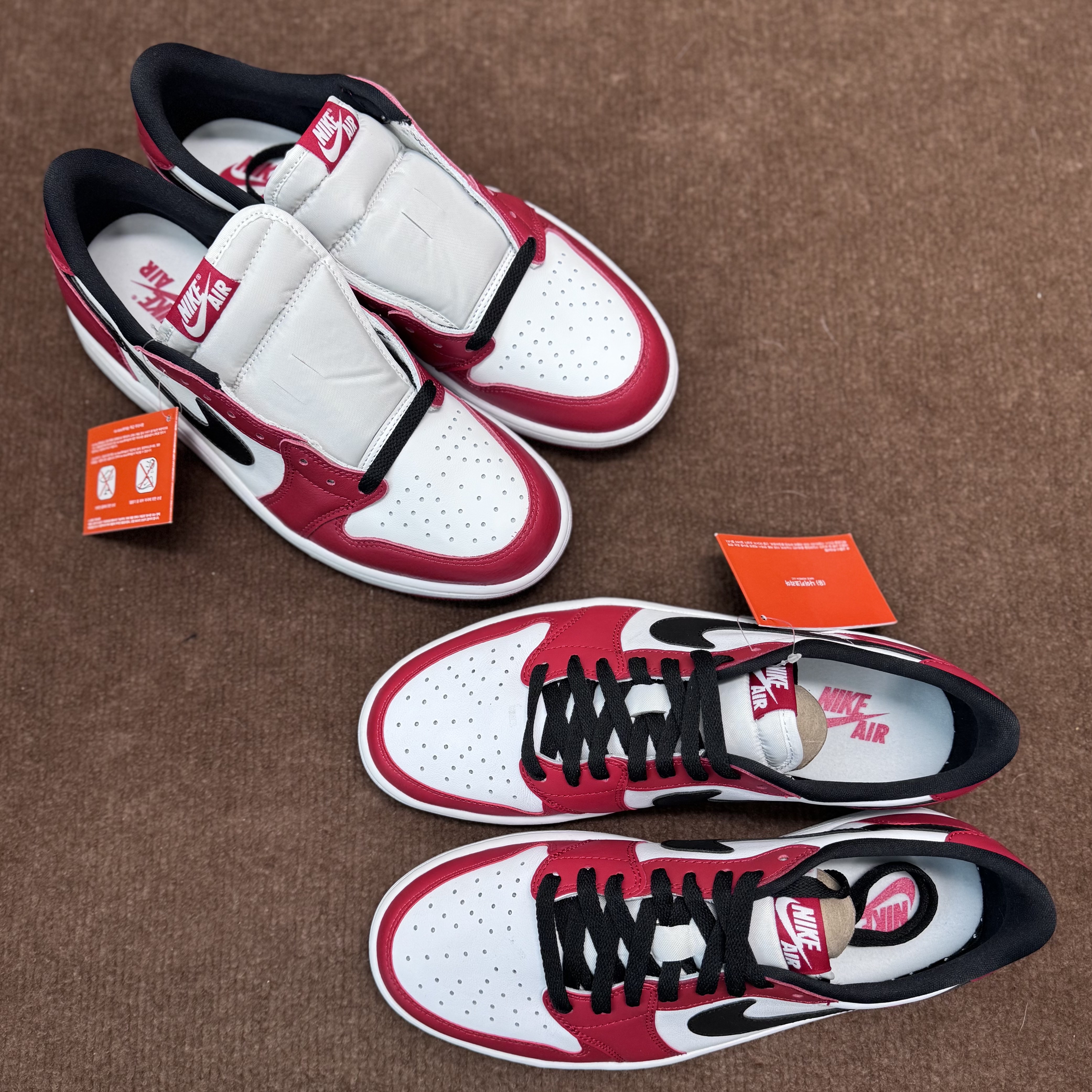 Jordan 1 Retro Low OG Chicago 2016, Jordan 1 Retro Low OG Chicago 착용 스타일 - 3