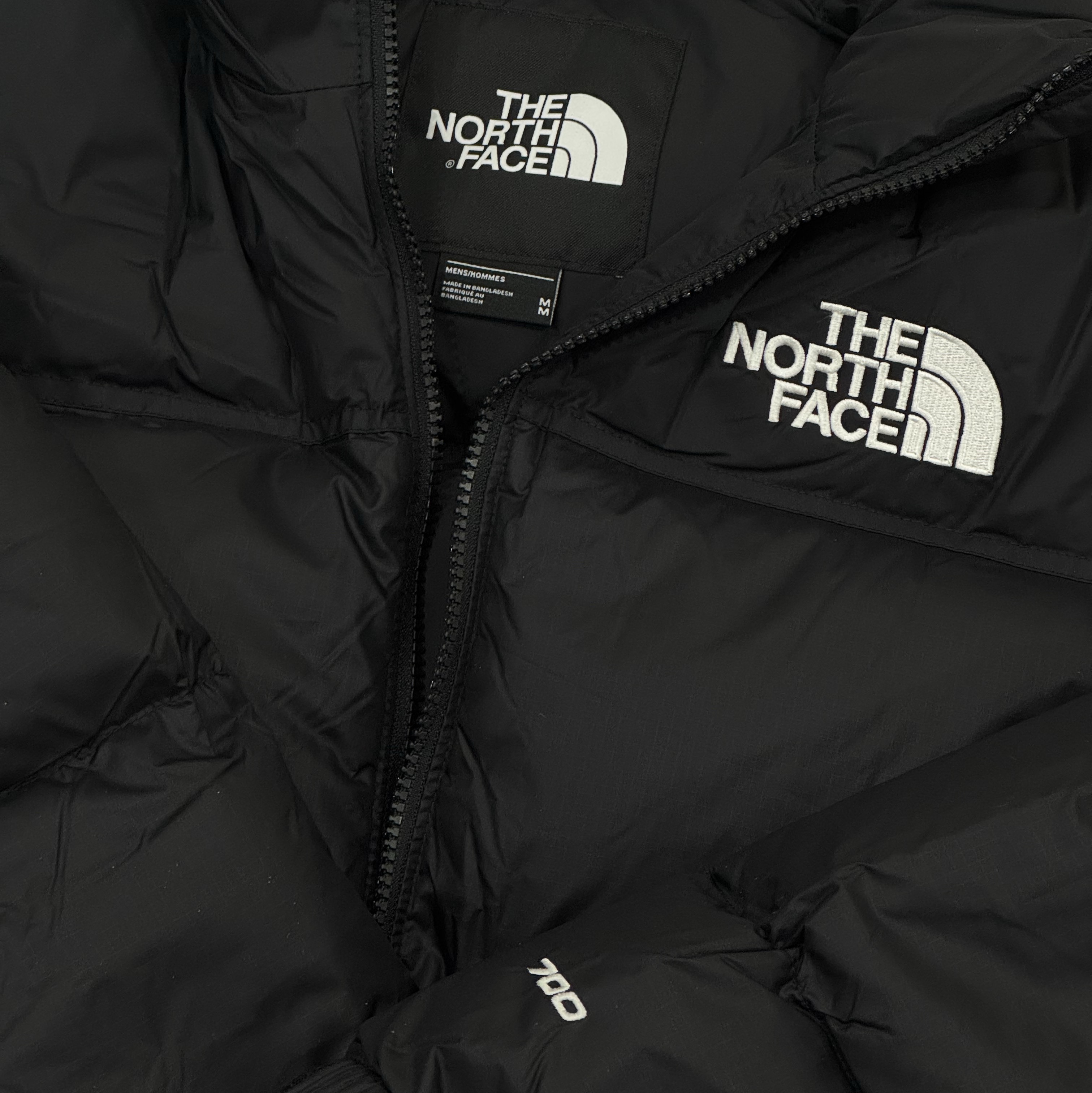 The North Face 1996 Retro Nuptse Down Jacket TNF Black 착용 스타일