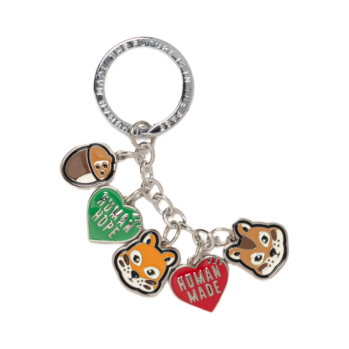 XX30GD003 Human Made Human Hope Key Charm Silver