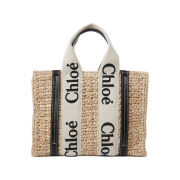 Chloe Small Woody Tote Bag Sand