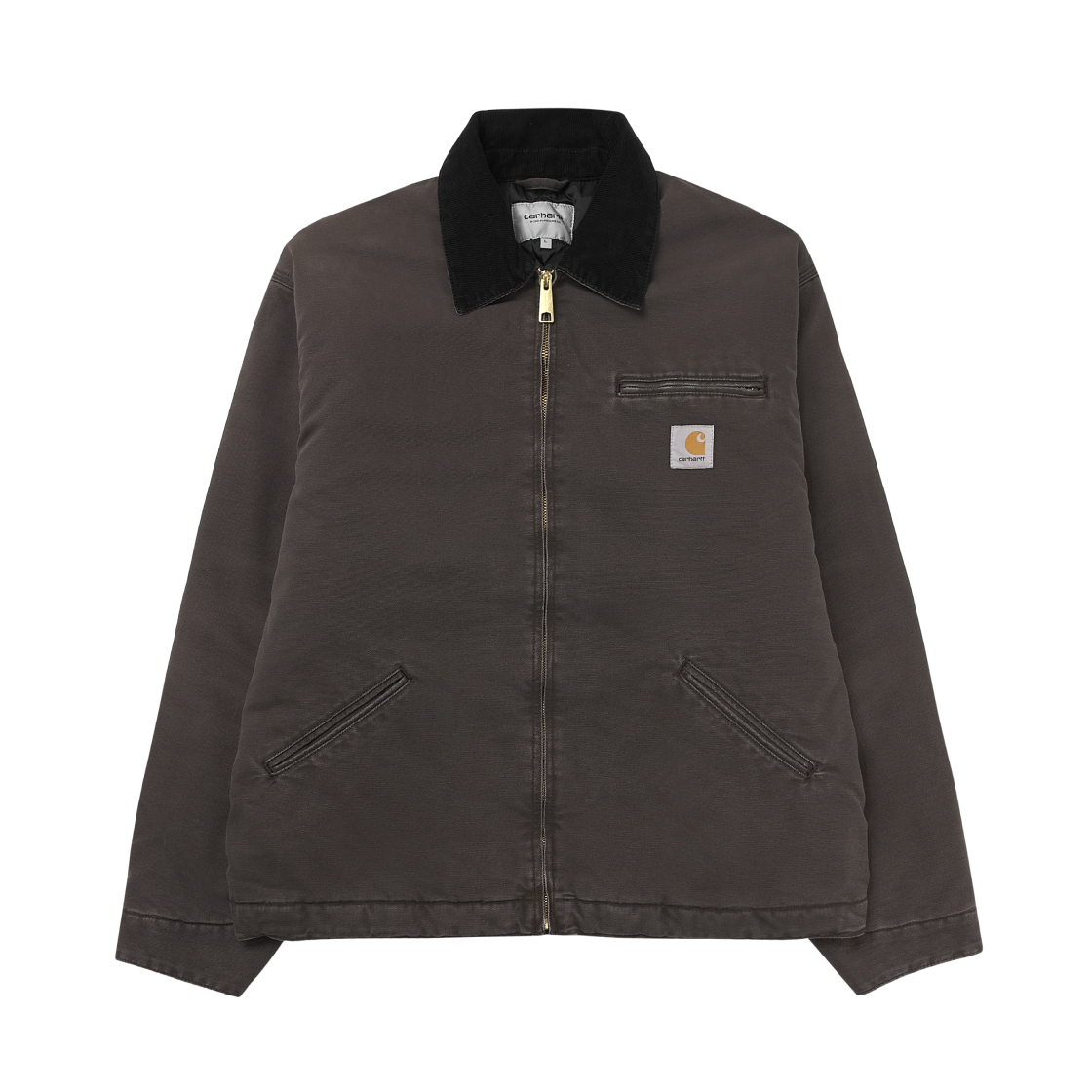 칼하트 WIP OG 디트로이트 자켓 토바코 블랙(Carhartt WIP OG Detroit Jacket Tobacco Black)