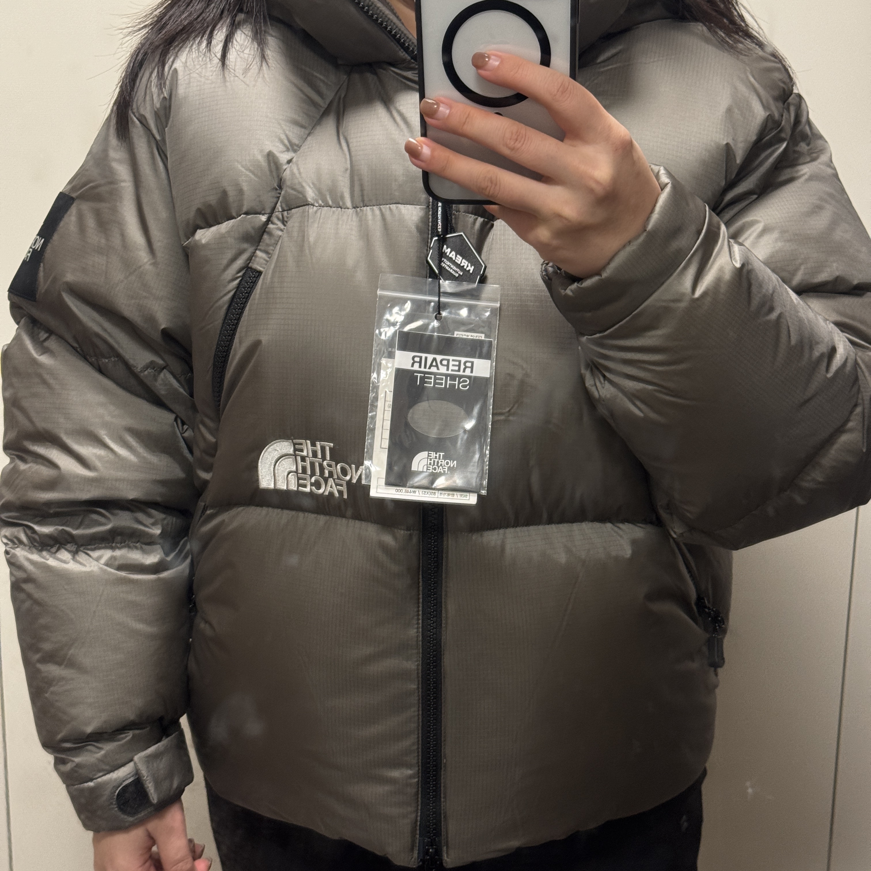 The North Face Project Down Jacket RDS Browne - 25FW 착용 스타일 - 3