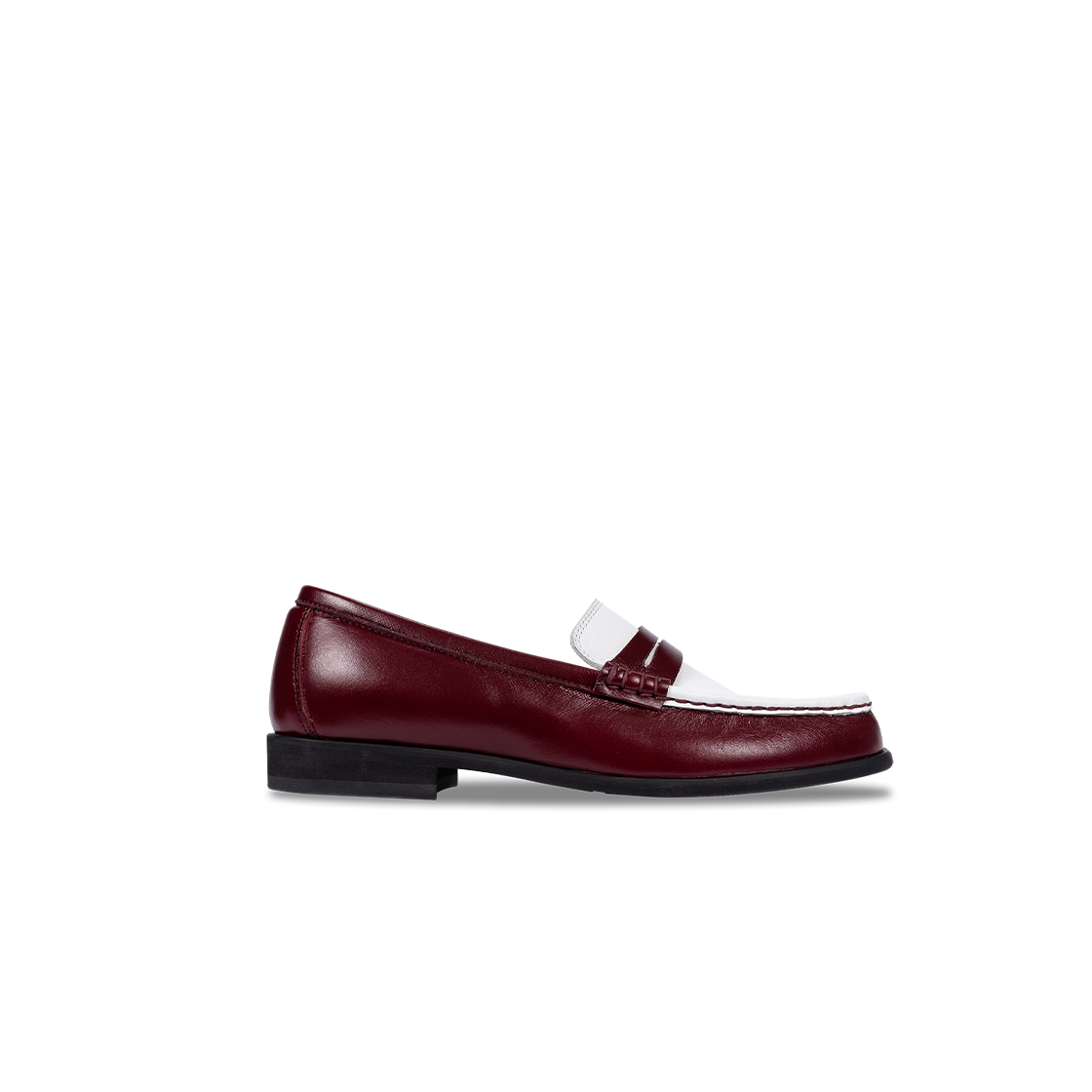 324573 APOA Duo penny Loafer Wine