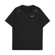 Nike Dri-Fit Rise 365 Short Sleeve Running Top Black - Asia