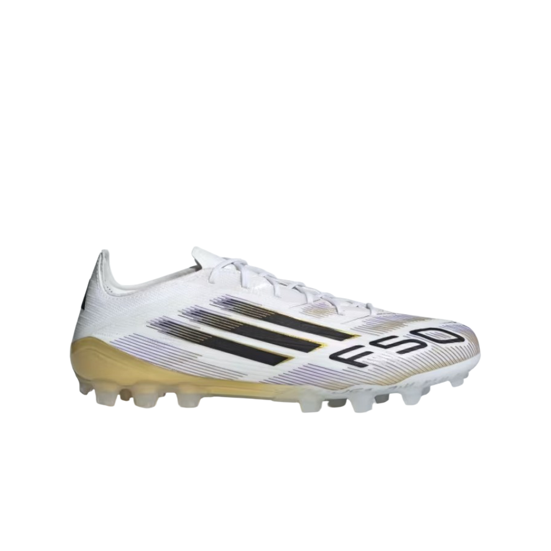 아디다스 F50 엘리트 2G/3G AG 클라우드 화이트 코어 블랙(Adidas F50 Elite 2G/3G AG Cloud White Core Black) - 1