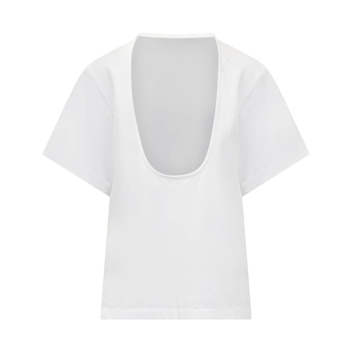 (W) 이로 EDJY 코튼 티셔츠 화이트((W) Iro EDJY Cotton T-Shirt White) - 2