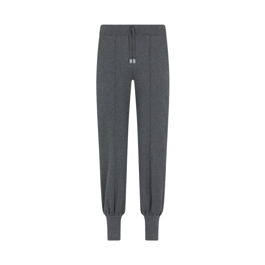 PAJ171-JEX173-IG712 (W) Tom Ford Cotton Joggers Pants Dark Grey Melange