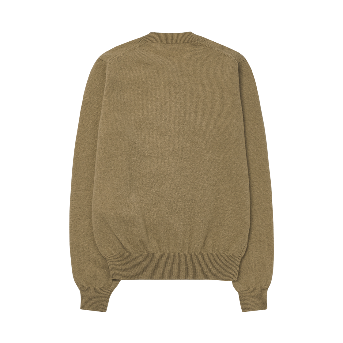(W) 플레이 꼼데가르송 x 인베이더 픽셀 하트 가디건 베이지브라운((W) Play Comme des Garcons x Invader Pixel Heart Cardigan Beige Brown) - 2