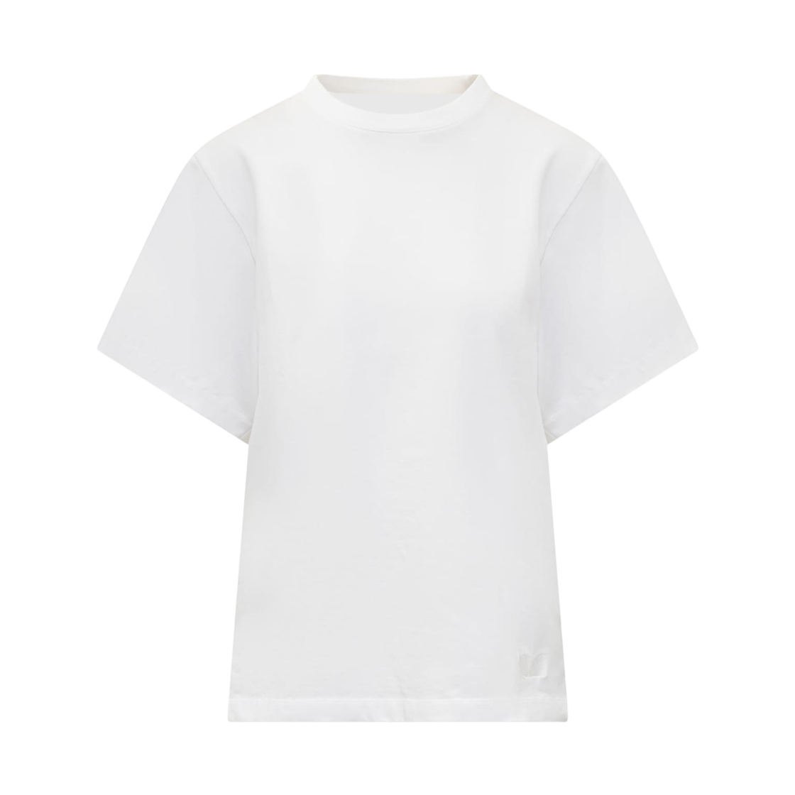 (W) 이로 EDJY 코튼 티셔츠 화이트((W) Iro EDJY Cotton T-Shirt White)