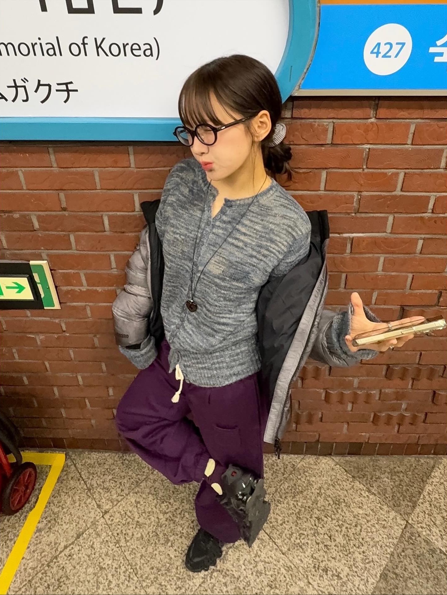 lash Molly Black 착용 스타일
