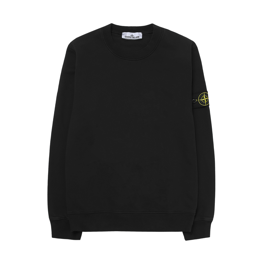 K2S1561000-60S0051-V0029 Stone Island 6100060 Organic Cotton Fleece Regular Fit Crewneck Sweatshirt with Elasticated Cuffs  - 25FW