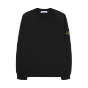 Stone Island 6100060 Organic Cotton Fleece Regular Fit Crewneck Sweatshirt with Elasticated Cuffs  - 25FW