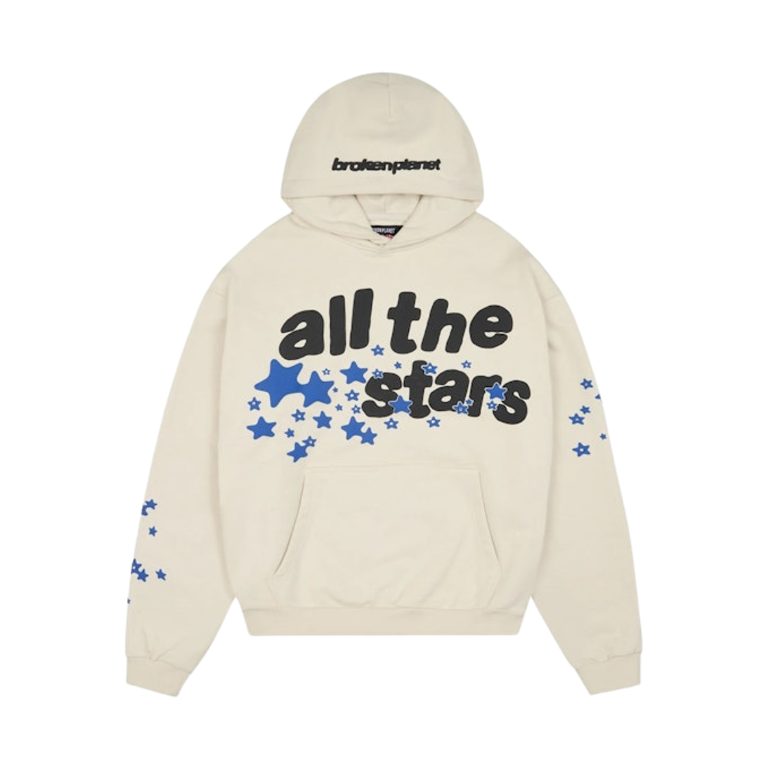 브로큰 플래닛 올 더 스타 후드 아이보리 화이트(Broken Planet All The Stars Hoodie Ivory White) - 1